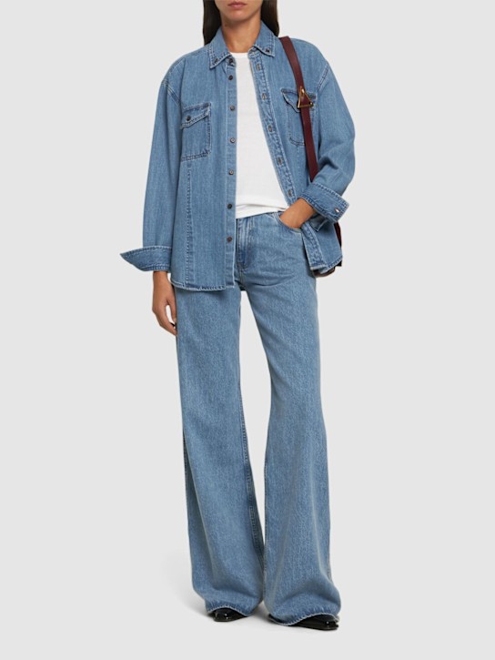 Dunst: Unisex Classic デニムシャツ - women_1 | Luisa Via Roma