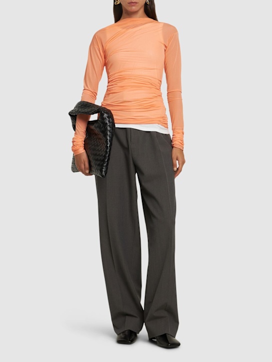Hoan ruched mesh top - Thumbnail 2