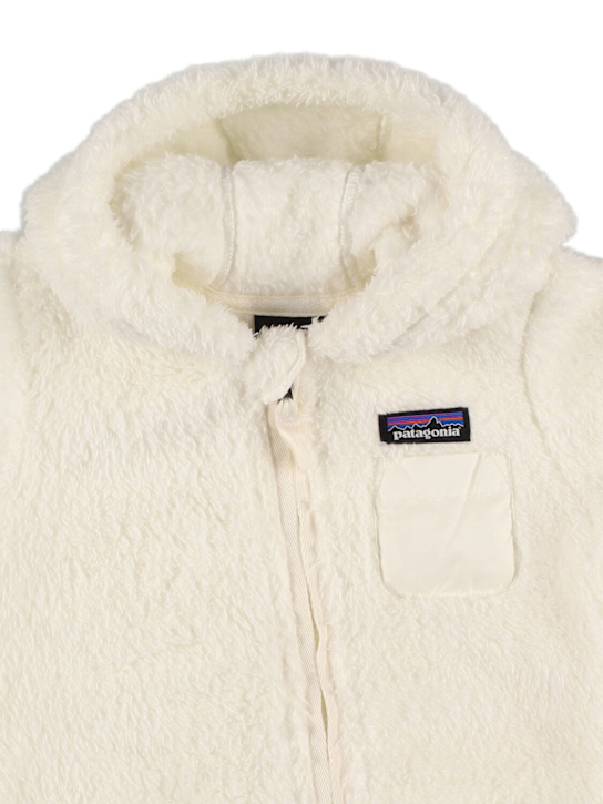 Patagonia: Recycled poly teddy romper - kids-boys_1 | Luisa Via Roma