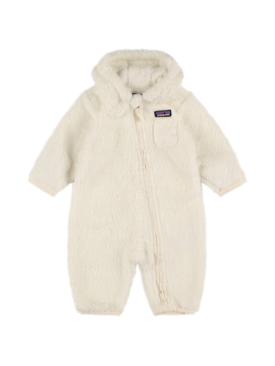 Patagonia: Recycled poly teddy romper - kids-boys_0 | Luisa Via Roma