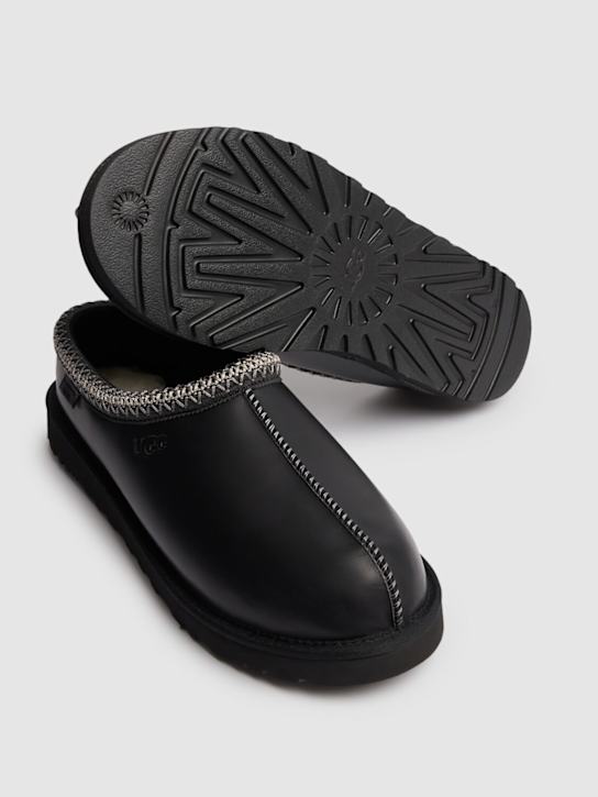 Ugg: Tasman LTHR Regen loafers - Black - men_3 | Luisa Via Roma
