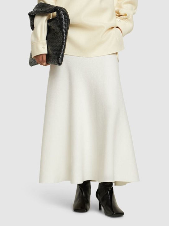 Jil Sander: 65mm Leather ankle boots - women_1 | Luisa Via Roma