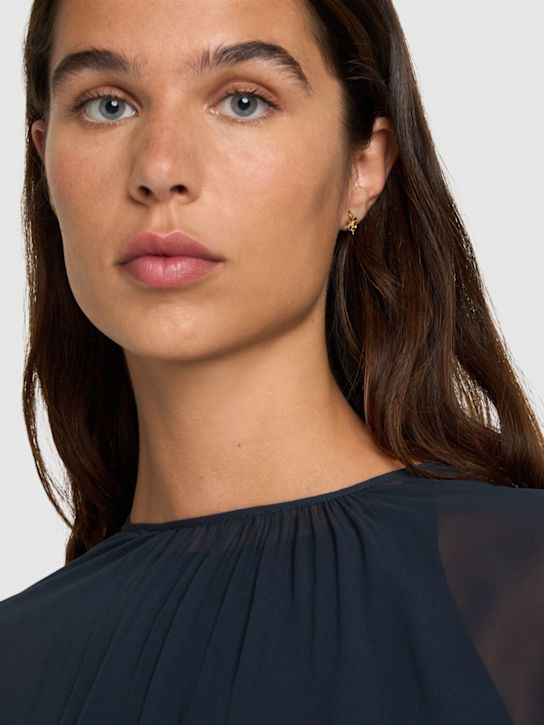 Peracas: Mini Siena crystal stud earrings - women_1 | Luisa Via Roma