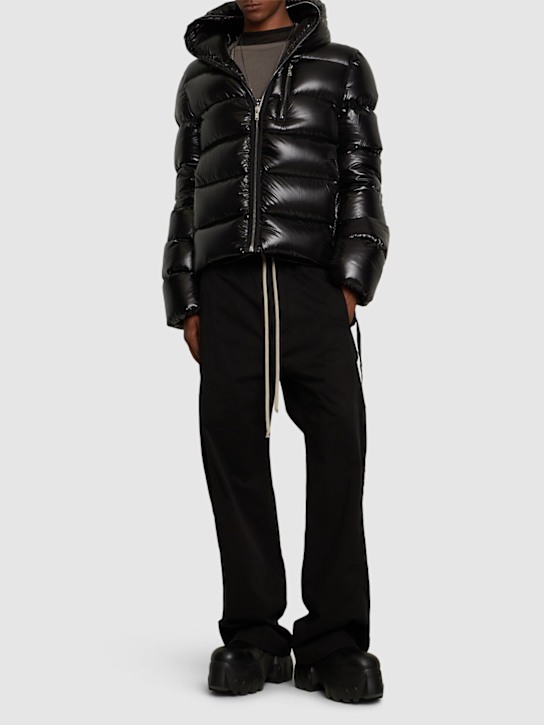 Rick Owens: Sealed JKT shiny nylon down jacket - men_1 | Luisa Via Roma