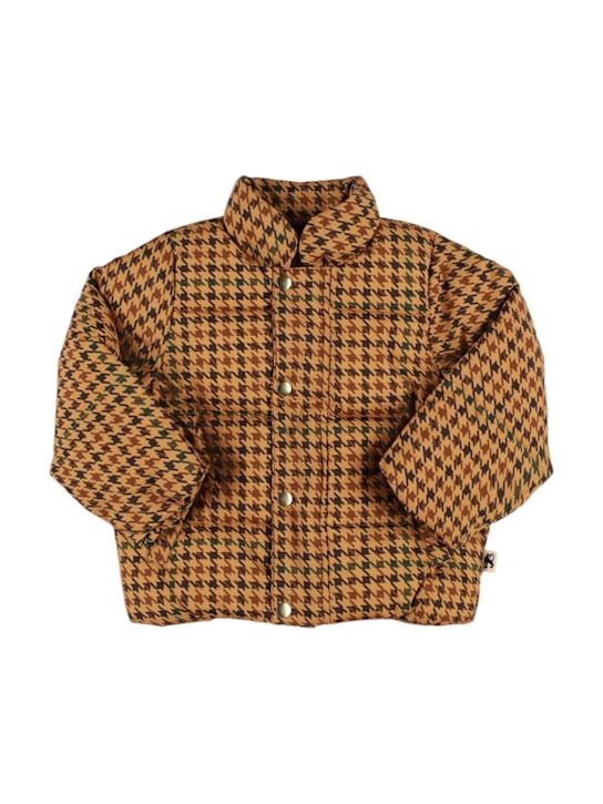Mini Rodini: Printed poly padded jacket - kids-boys_0 | Luisa Via Roma