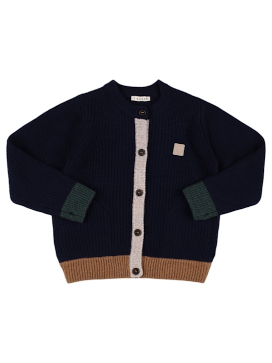 Liewood: Wool knit cardigan - kids-boys_0 | Luisa Via Roma