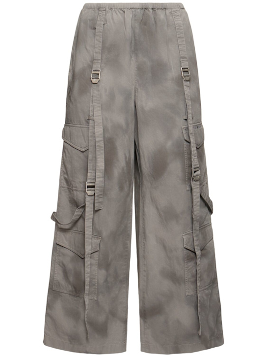 Acne Studios: Probero cotton twill pants - men_0 | Luisa Via Roma