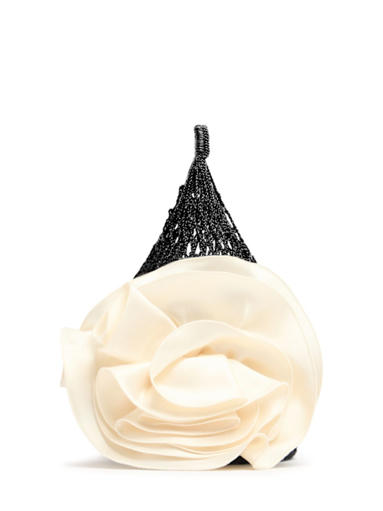 Magda Butrym: Small Devana crochet top handle bag - women_0 | Luisa Via Roma