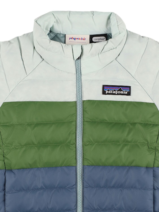 Patagonia: Recycled nylon down jacket - kids-boys_1 | Luisa Via Roma