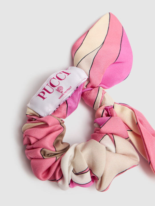 Pucci: Silk hair scrunchie - women_1 | Luisa Via Roma
