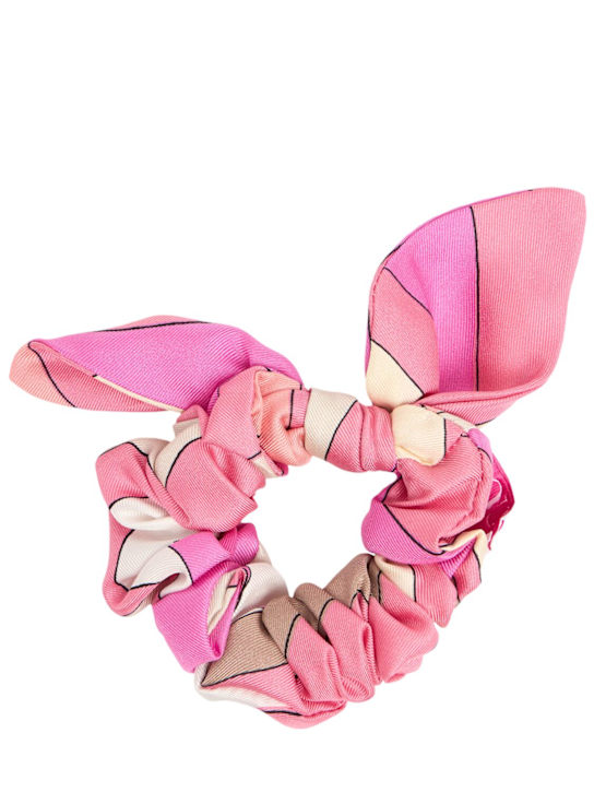 Pucci: Silk hair scrunchie - women_0 | Luisa Via Roma