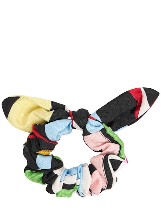 Pucci: Silk hair scrunchie - women_0 | Luisa Via Roma