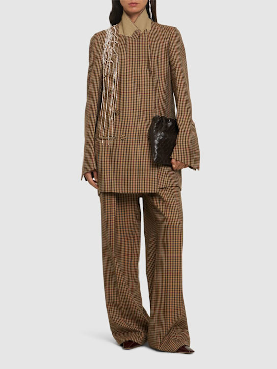 Dries Van Noten: Blink embroidered wool blazer - women_1 | Luisa Via Roma