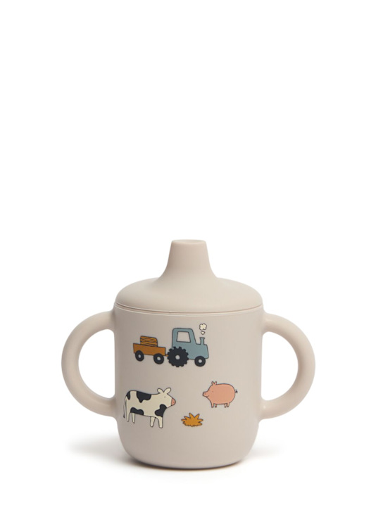 Liewood: Farm シリコンシッピーカップ - kids-girls_0 | Luisa Via Roma