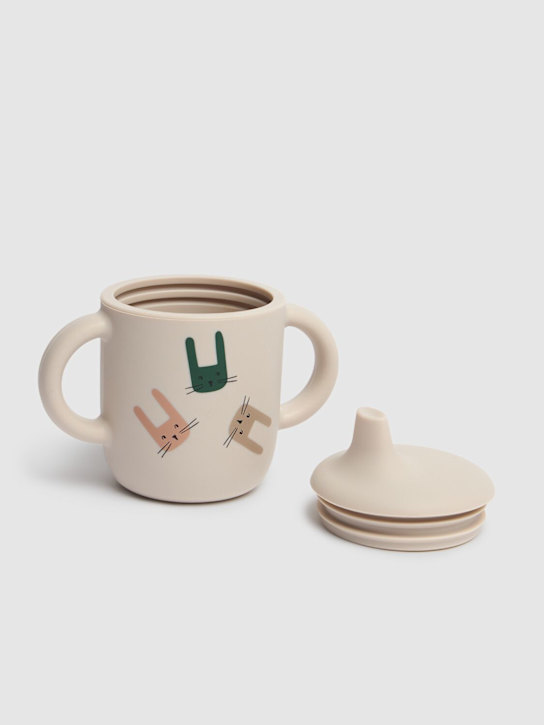 Liewood: Bunny シリコンシッピーカップ - kids-girls_1 | Luisa Via Roma