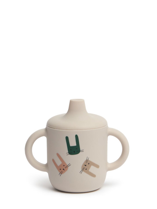 Liewood: Bunny シリコンシッピーカップ - kids-girls_0 | Luisa Via Roma