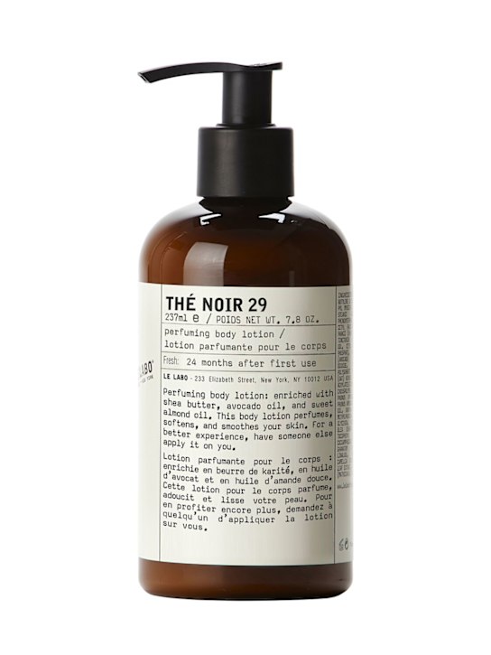 Le Labo: Lozione corpo Thé Noir 29 237ml - Trasparente - beauty-women_0 | Luisa Via Roma