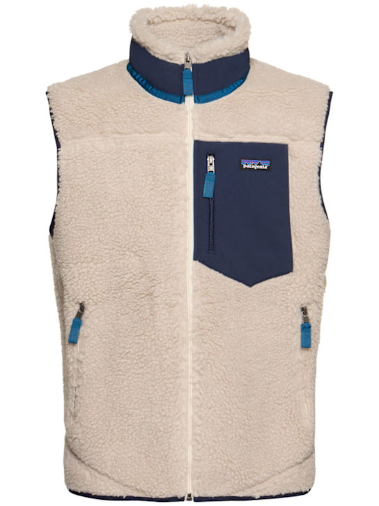 Patagonia: Classic Retro-X recycled polyester vest - men_0 | Luisa Via Roma