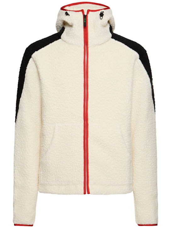 FILA +: Kapuzenjacke „F+ Mount Polar“ - Ivory/Jet Black - men_0 | Luisa Via Roma