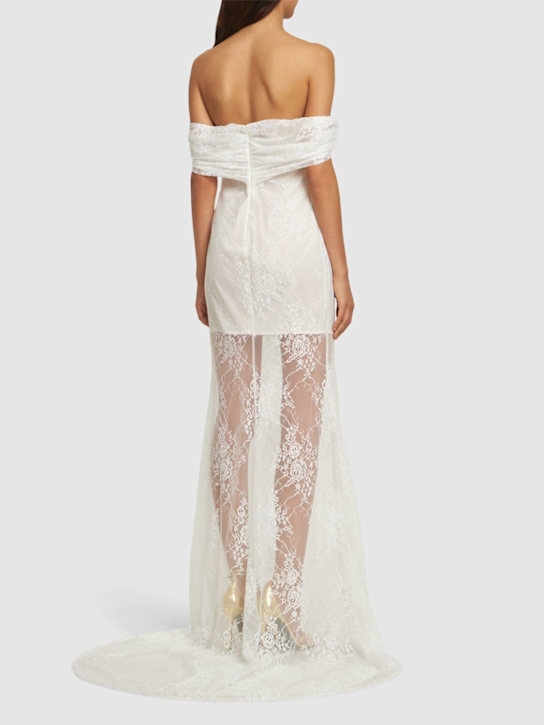 Giuseppe Di Morabito: Vestito con spalle scoperte in pizzo - women_2 | Luisa Via Roma