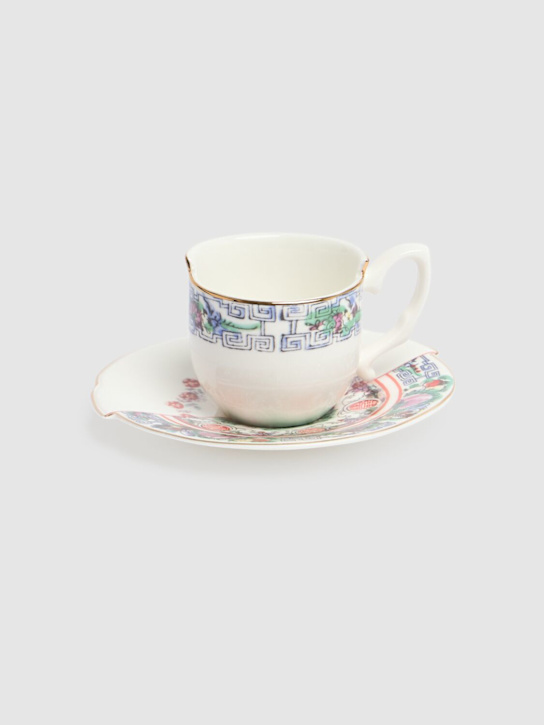 Seletti: Tamara coffee cup & saucer - ecraft_1 | Luisa Via Roma