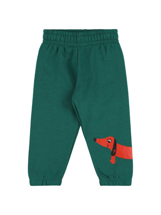 Mini Rodini: Printed organic cotton sweatpants - kids-boys_0 | Luisa Via Roma