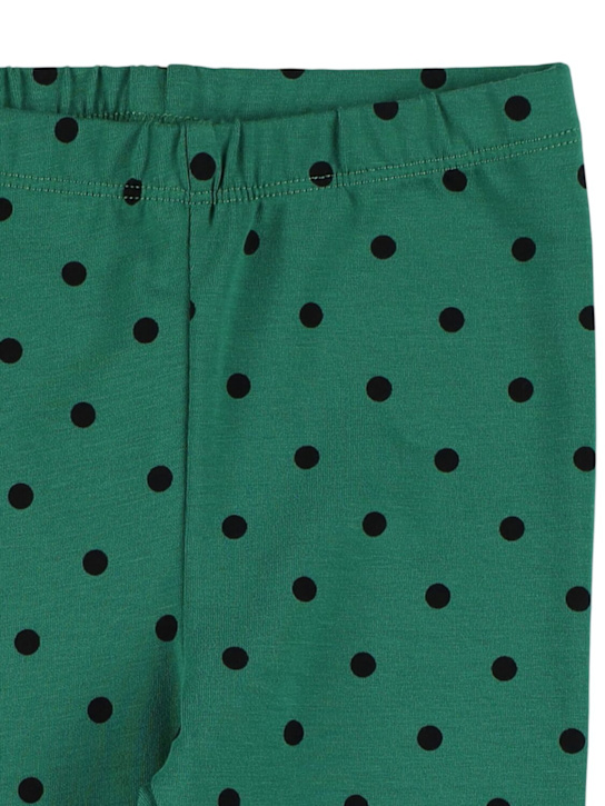 Mini Rodini: オーガニックコットンブレンドレギンス - kids-girls_1 | Luisa Via Roma