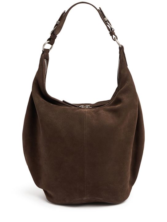 MARGESHERWOOD: Large Pumpkin nubuck tote bag - women_0 | Luisa Via Roma
