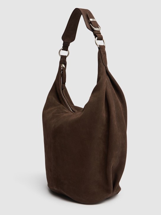 MARGESHERWOOD: Large Pumpkin nubuck tote bag - women_1 | Luisa Via Roma
