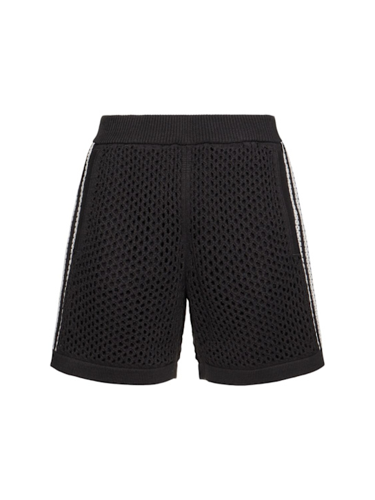 adidas Originals: Clot C open knit shorts - men_0 | Luisa Via Roma