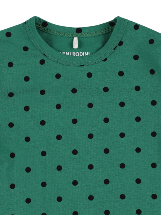 Mini Rodini: Printed organic cotton t-shirt - kids-girls_1 | Luisa Via Roma