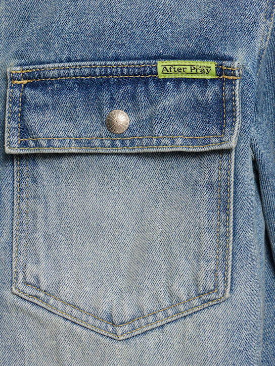 After Pray: Cruisers denim shirt - men_1 | Luisa Via Roma