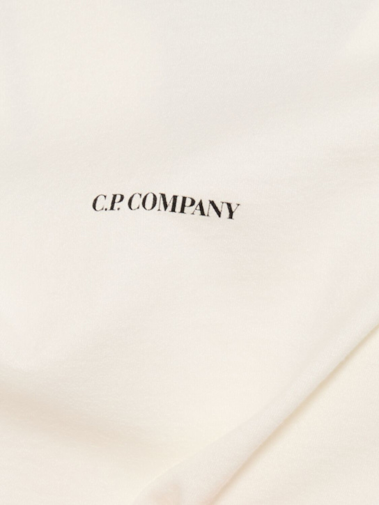C.P. Company: Brushed jersey long sleeve  t-shirt - men_1 | Luisa Via Roma