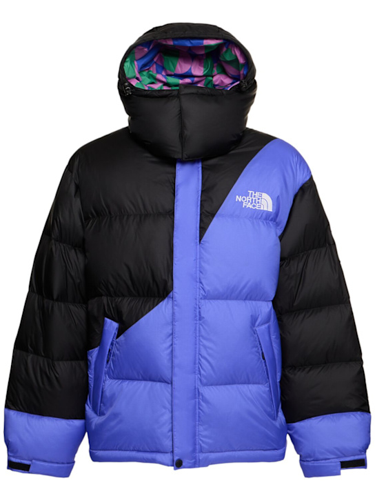 The North Face: Yinka Ilori nylon puffer jacket - Black/Blue - men_0 | Luisa Via Roma