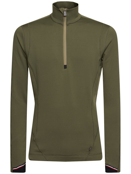 Moncler Grenoble: Polartec tech sweatshirt - men_0 | Luisa Via Roma