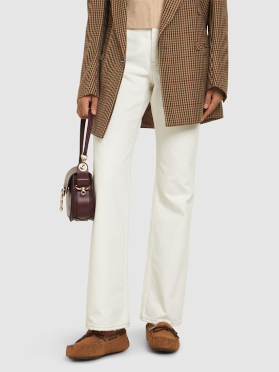 Ugg: 10mm Dakota shearling loafers - women_1 | Luisa Via Roma