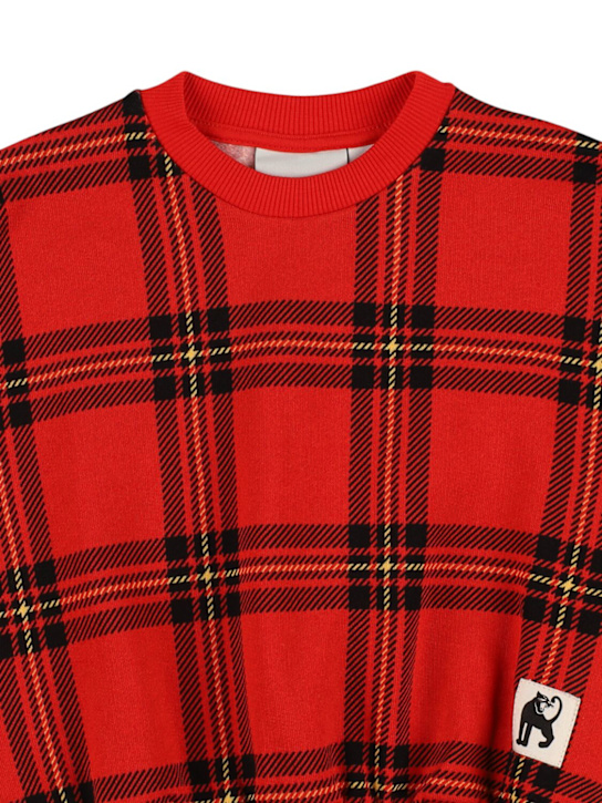 Mini Rodini: オーガニックコットンスウェットシャツ - kids-girls_1 | Luisa Via Roma