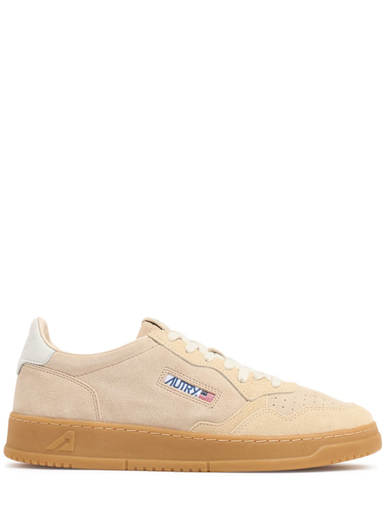 Autry: Medalist Low sneakers - Sand - men_0 | Luisa Via Roma
