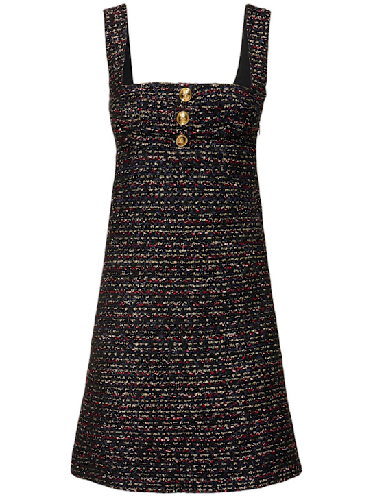 Bouclé mini dress - Thumbnail 1