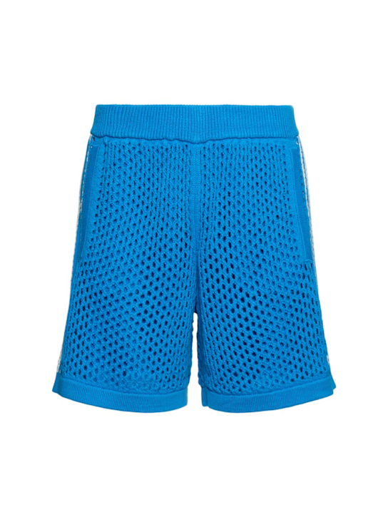 adidas Originals: Clot C open knit shorts - men_0 | Luisa Via Roma