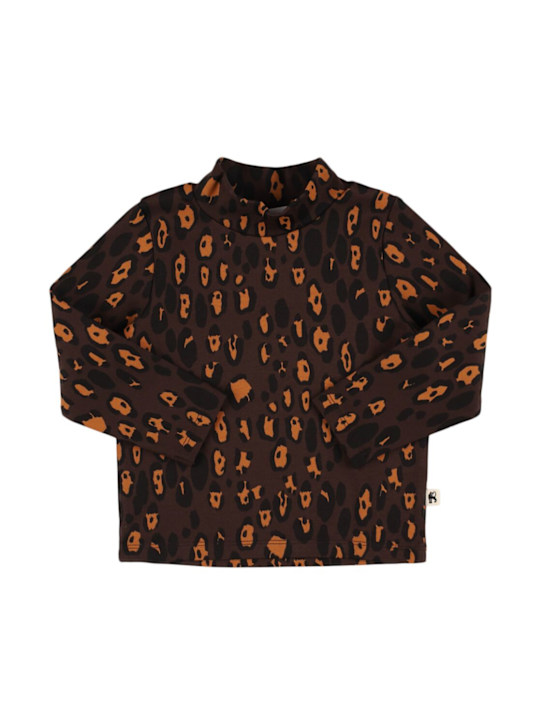 Mini Rodini: オーガニックコットンブレンドTシャツ - kids-girls_0 | Luisa Via Roma