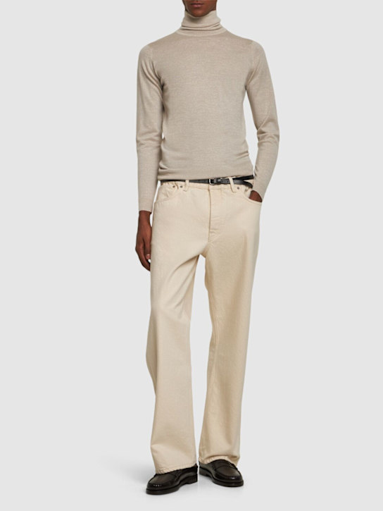 John Smedley: Cherwell high neck knit sweater - men_1 | Luisa Via Roma