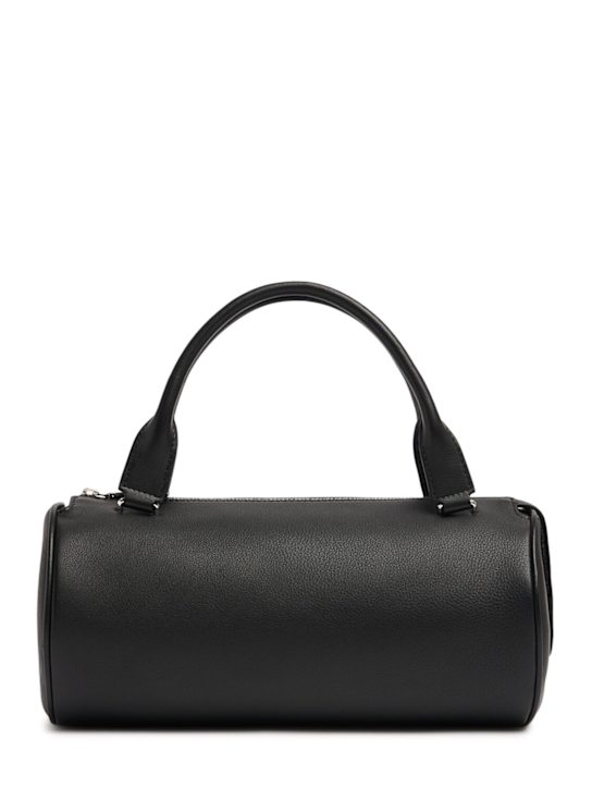 The Row: Small Edith grain leather top handle bag - women_0 | Luisa Via Roma
