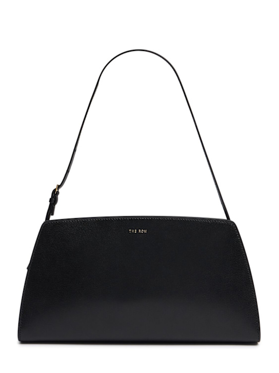 The Row: Dalia shiny kid leather shoulder bag - women_0 | Luisa Via Roma