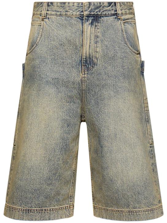 Entire Studios: D denim shorts - men_0 | Luisa Via Roma