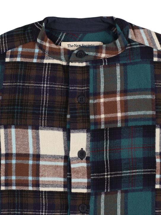 The New Society: Kilimanjaro コットンシャツ - kids-boys_1 | Luisa Via Roma