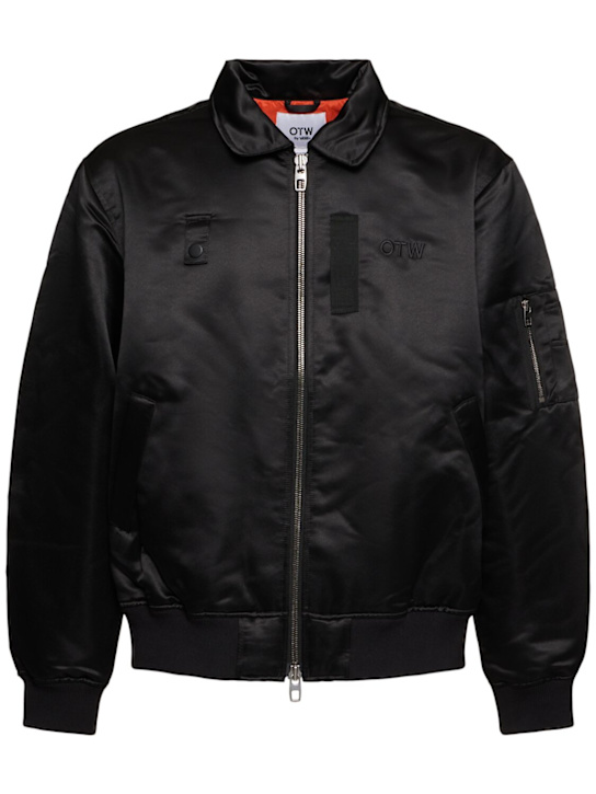 Vans: Bomberjacke „OTW“ - Schwarz - men_0 | Luisa Via Roma