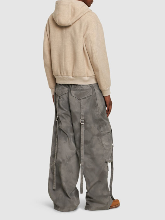 After Pray: Simon hooded zip-up jacket - men_1 | Luisa Via Roma