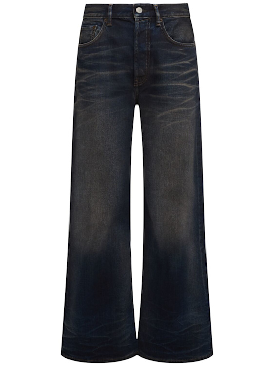 Acne Studios: Acne Studios 2021 denim wide jeans - women_0 | Luisa Via Roma