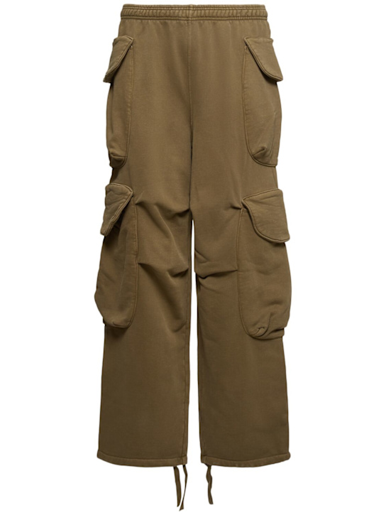 Entire Studios: Heavy cotton cargo pants - men_0 | Luisa Via Roma